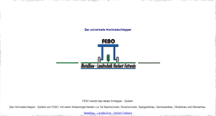 Desktop Screenshot of febo-system.de